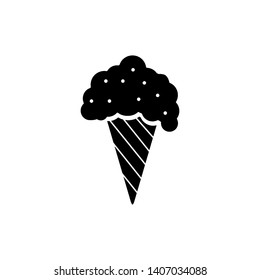 ice cream icon logo vector design template