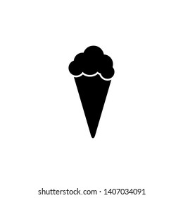 ice cream icon logo vector design template