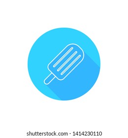 Ice Cream  icon. Logo ice cream vector illustration - Vector