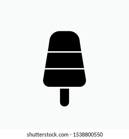 Ice Cream Icon. Meal Symbol for Design, Presentation, Website or Apps Elements. 