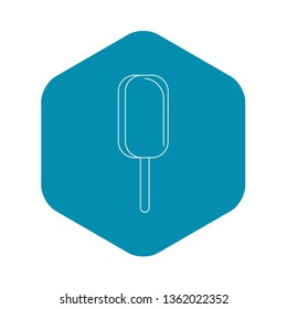 Ice cream icon. Outline illustration of ice cream vector icon for web