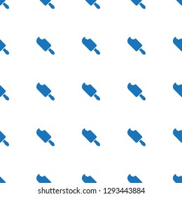 ice cream icon pattern seamless white background. Editable filled ice cream icon. ice cream icon pattern for web and mobile.