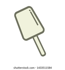 ice cream icon, pink design illustration.