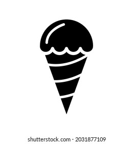 Ice cream icon Royalty free vector design illustration