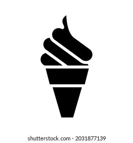 Ice cream icon Royalty free vector design illustration