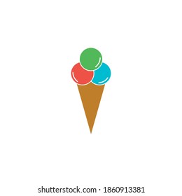 ice cream icon set vector symbol