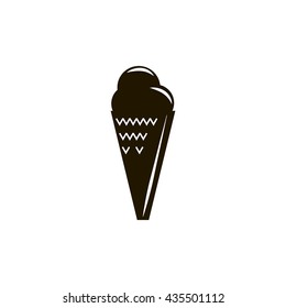 ice cream icon. ice cream sign