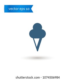 ice cream. ice cream icon. sign design. Vector EPS 10.