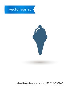 ice cream. ice cream icon. sign design. Vector EPS 10.