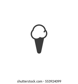 ice cream icon. sign design