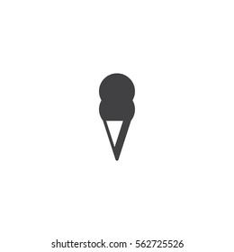 ice cream icon. sign design