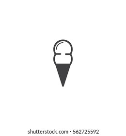ice cream icon. sign design