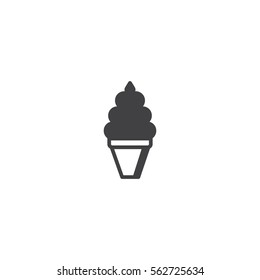 ice cream icon. sign design