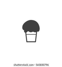 ice cream icon. sign design