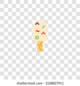 ice cream icon sign and symbol. ice cream color icon for website design and mobile app development. Simple Element from gastronomy set collection for mobile concept and web apps icon.