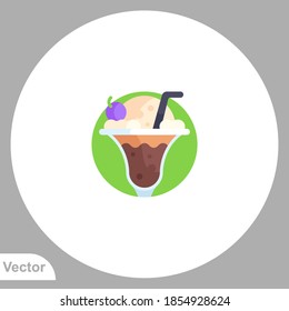 Ice cream icon sign vector,Symbol, logo illustration for web and mobile