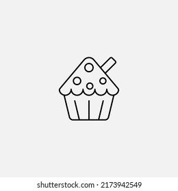 Ice cream icon sign vector,Symbol, logo illustration for web and mobile