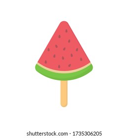Ice cream icon simple design flat style