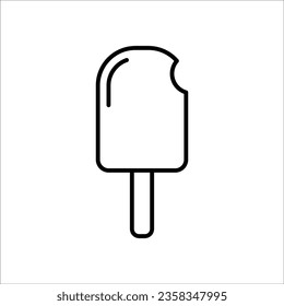 Eis-Symbol einfache Design-Kunst eps10