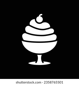 ice cream icon simple design art eps 10