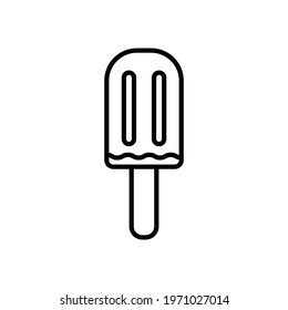 ice cream icon style vector for your web, mobile app logo UI design