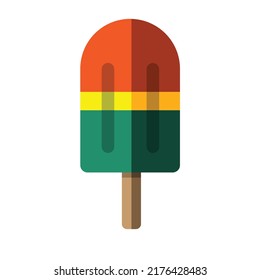icono de helado. subestable en verano, comida, etc.