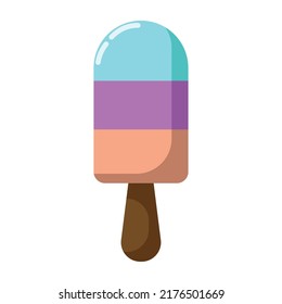 Icono de helado. Submesa para la comida, el verano, etc.