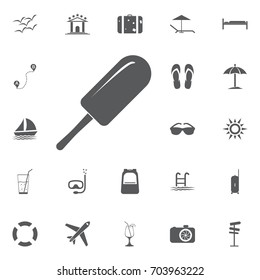 ice cream icon Summer set