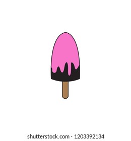 ice cream icon template design