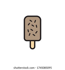 Ice Cream Icon In Trendy Design Vector Eps 10