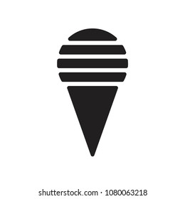 ice cream icon vector