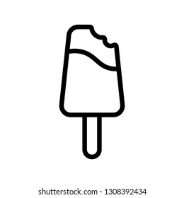 ice cream icon vector