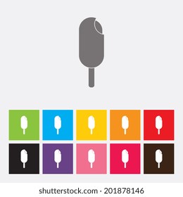 Ice cream icon - Vector