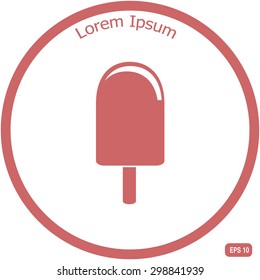Ice Cream icon vector