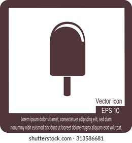 Ice Cream icon vector