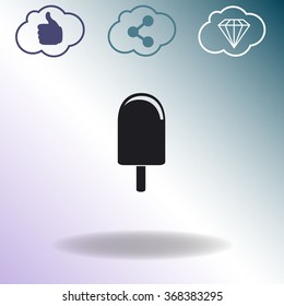 Ice Cream icon vector.
