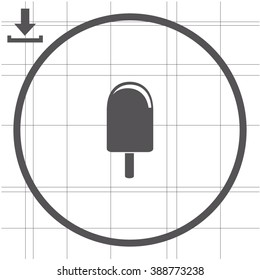 Ice Cream icon vector.