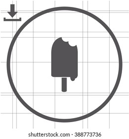 Ice Cream icon vector.