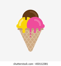 Ice cream Icon Vector