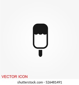 Ice cream icon vector