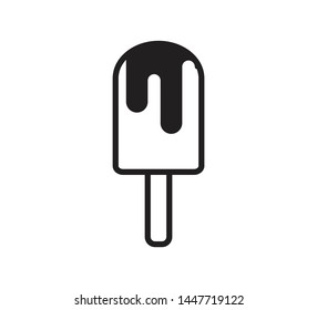 Ice cream icon vector design template