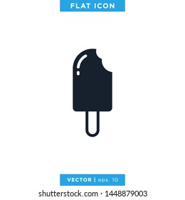 Ice Cream Icon Vector Design Template