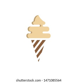ice cream icon vector design template