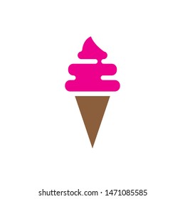 ice cream icon vector design template