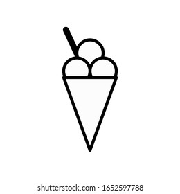 ice cream icon vector design symbol