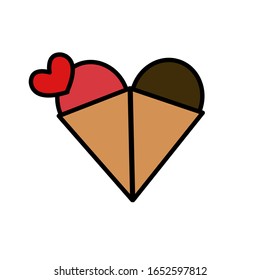 ice cream icon vector design symbol