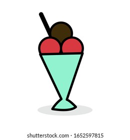 ice cream icon vector design symbol