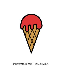 ice cream icon vector design symbol