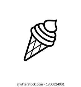 ice cream icon vector design template