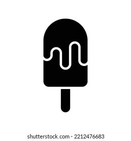 ice cream icon vector design template in white background